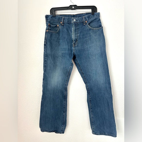 Levis 517 Jeans Men’s 34X30 Blue Straight Leg 100% Cotton Jeans - Picture 1 of 7